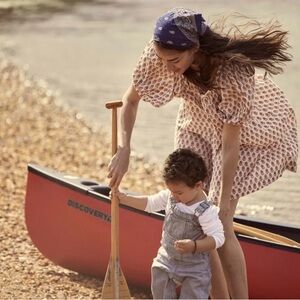 Doen Josette Dress in Traveler Print L